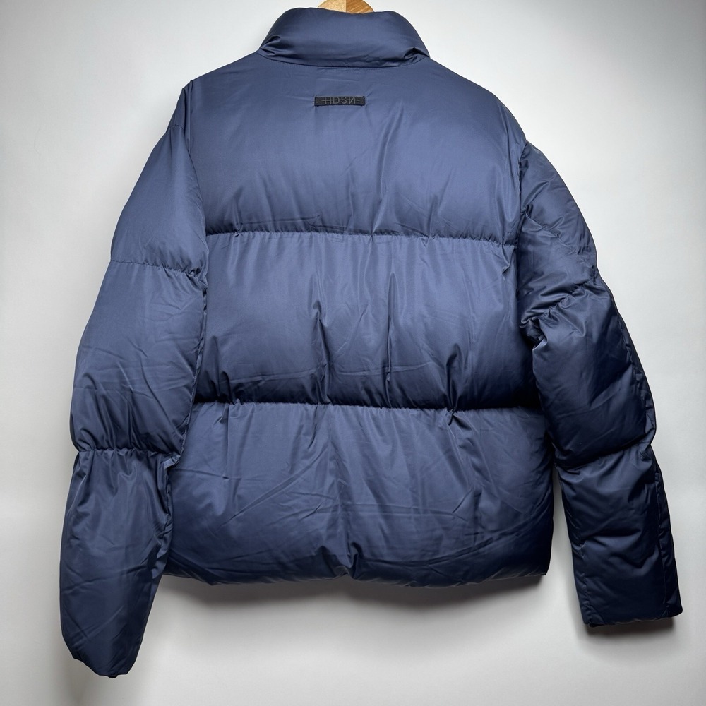 HUDSON Free Thinkers 2XL Puffer Jacket Full Zip Blue Lightweight NWT Mens - Picture 10 of 10